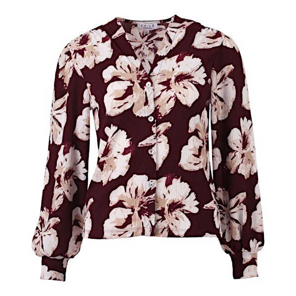 Enjoy Blouse 412837 bordeaux