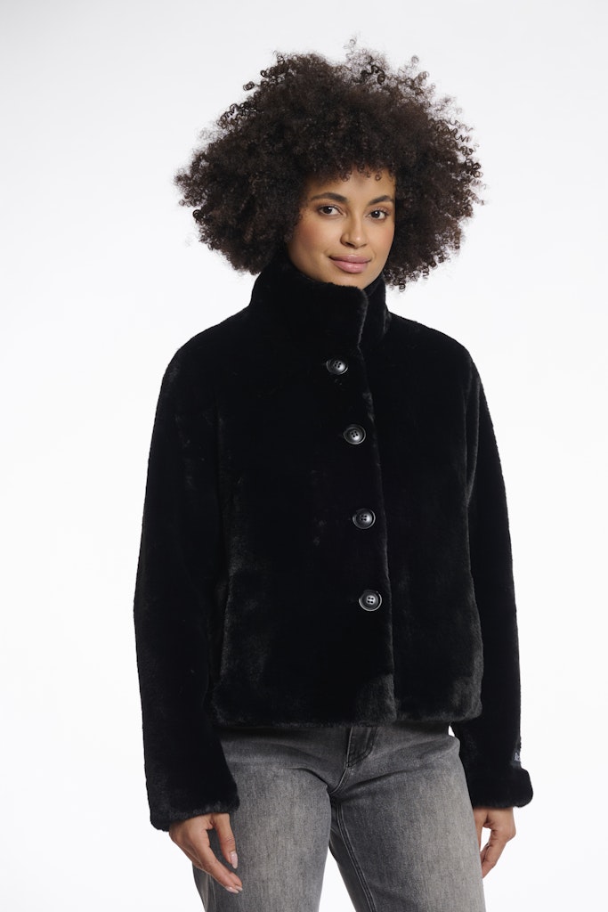 Rino & Pelle single breasted fake fur jacket vie.7002511 9900