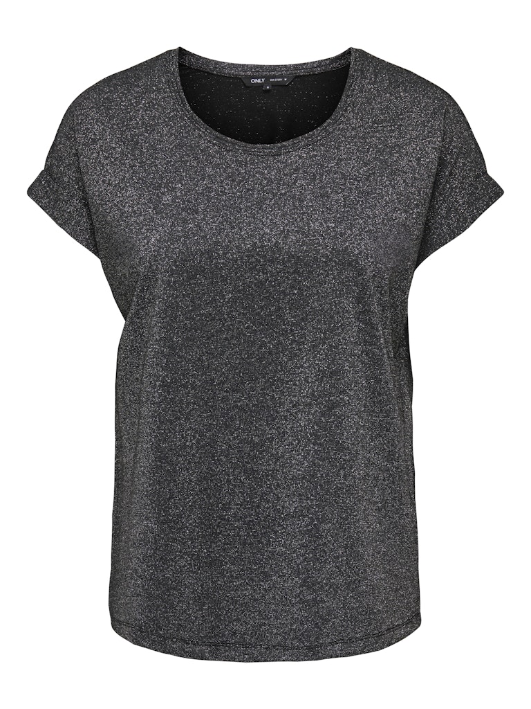 Only Shirt met korte mouwen ONLMOSTER GLITTER S/S TOP NOOS JRS