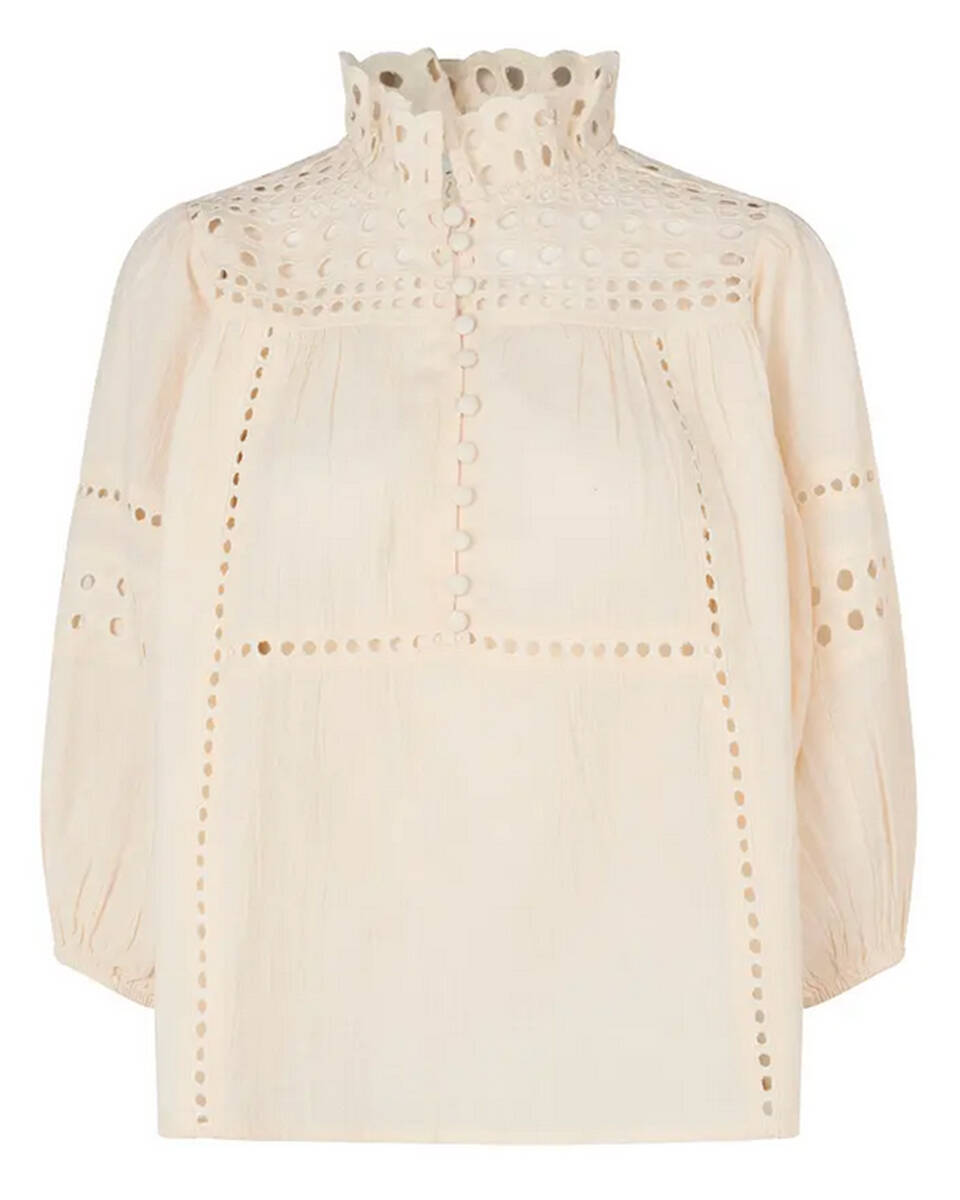 Second Female Blouse lange mouw 60124 brunie