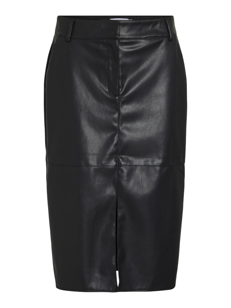 Vila Vidagmar hw midi coated skirt noos -