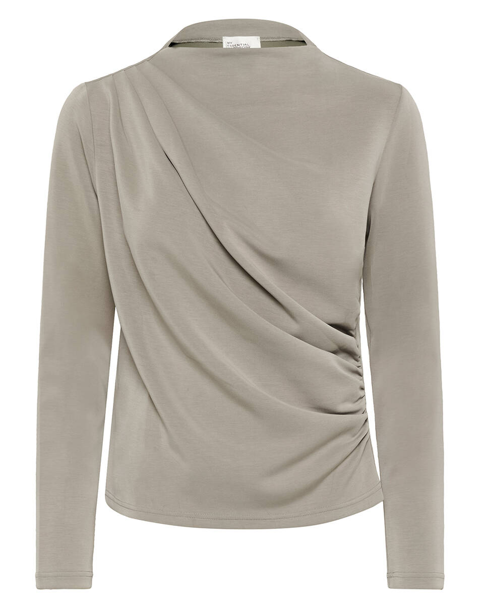 My Essential Wardrobe Blouse lange mouw 10704885 helle