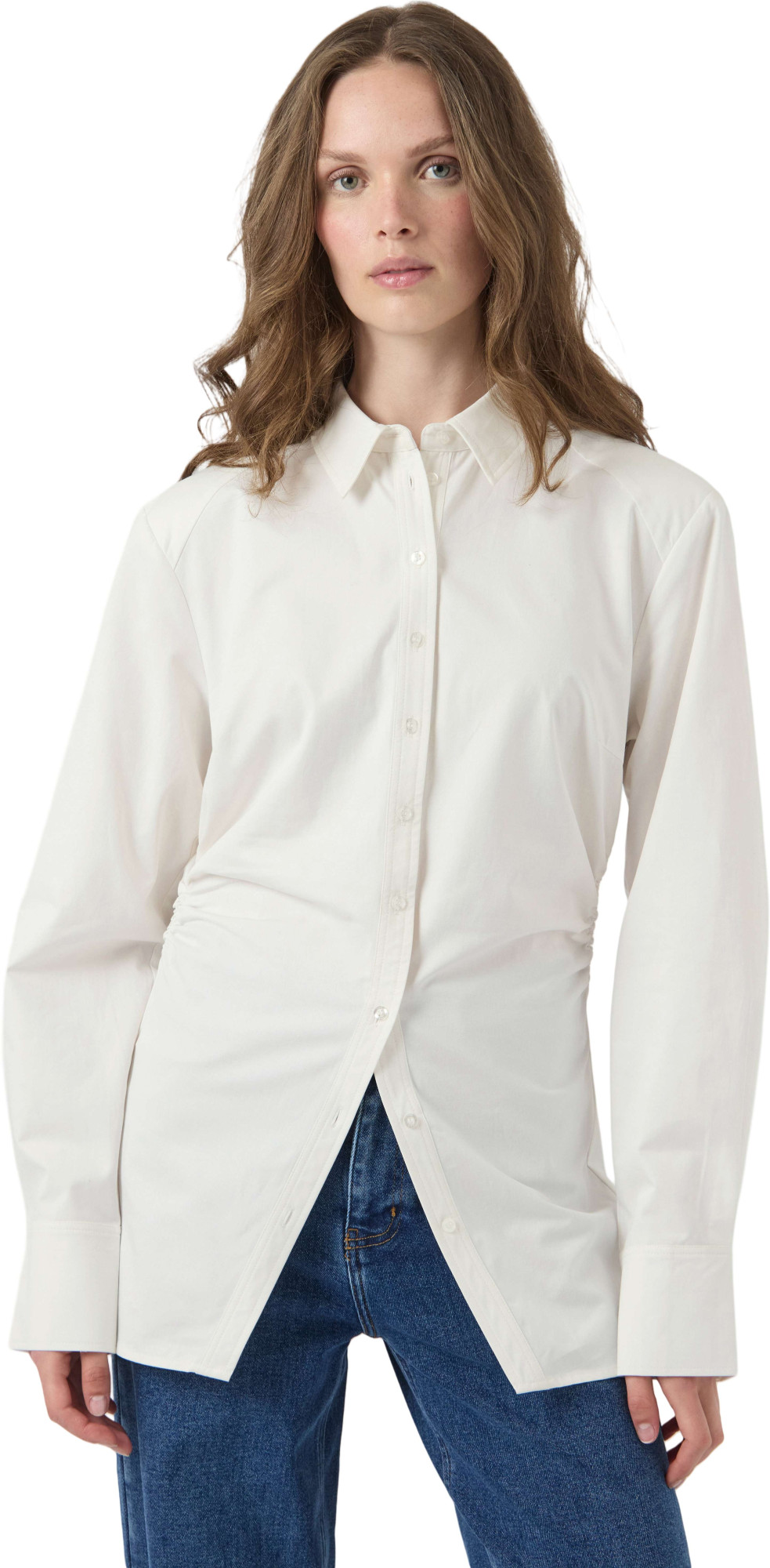 Y.A.S Yasareka ls shirt s. star white