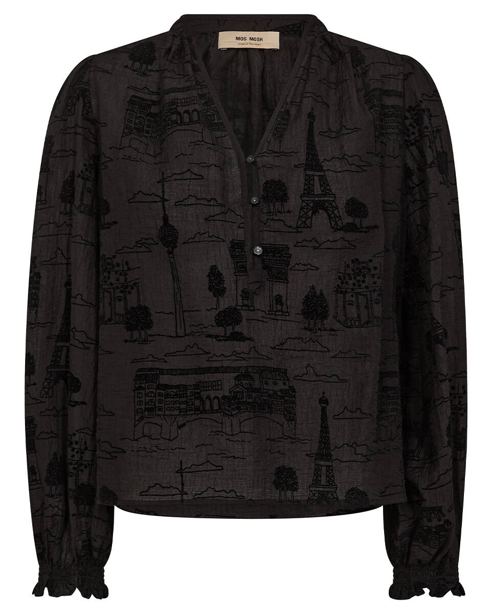 Mos Mosh Blouse lange mouw 173900 tazzin