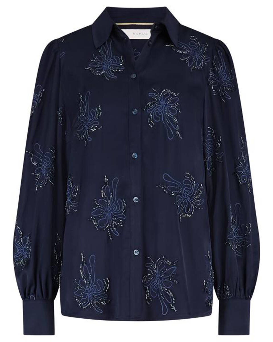 Nukus Blouse lange mouw nkf02069 preston