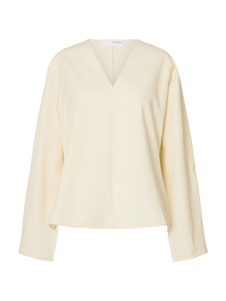 Selected Femme slftalia ls top b 16098700 birch