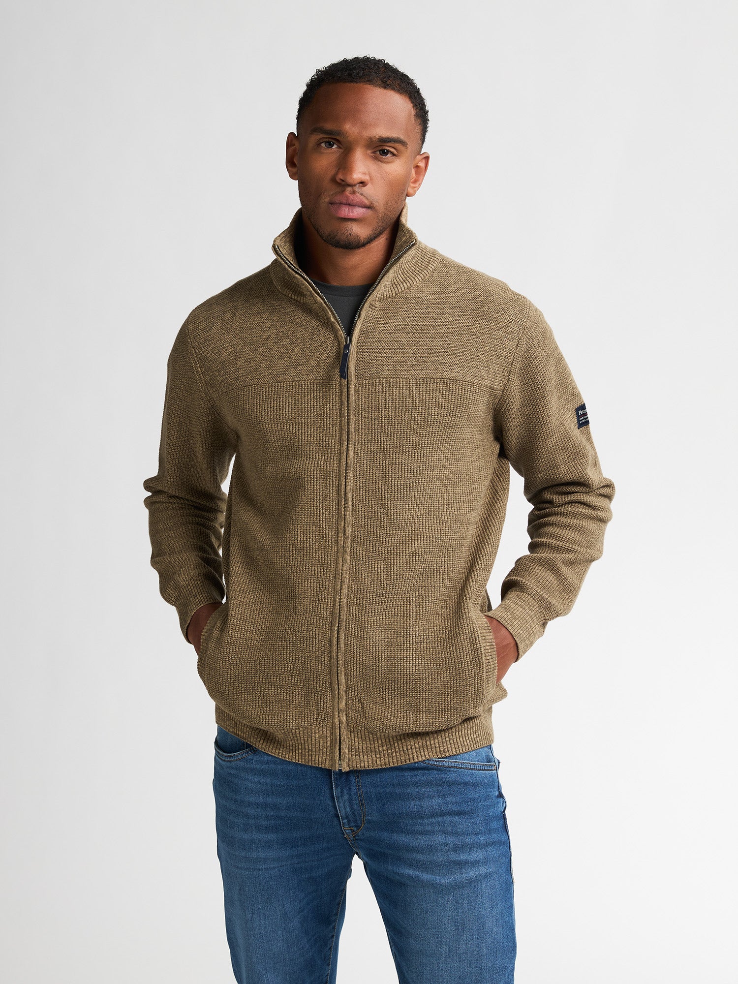 Petrol Industries Heren vest m-3050-kwc285 7146 tan