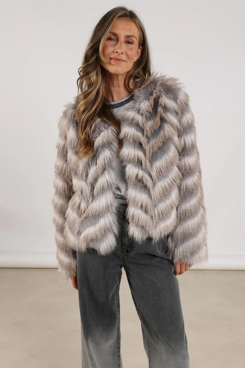 Nukus Nkf13089 lori jacket zigzag