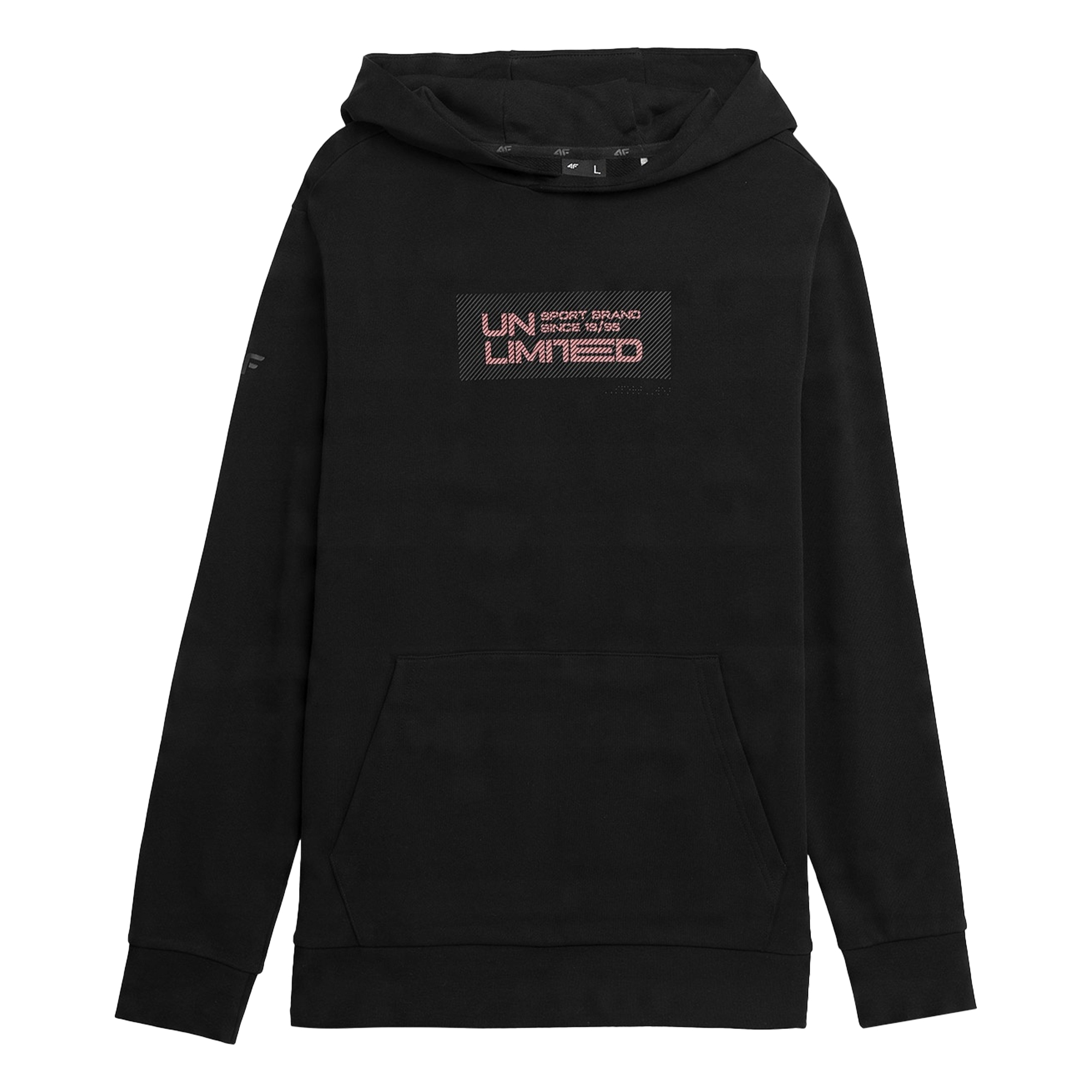 4F Herenlogo hoodie