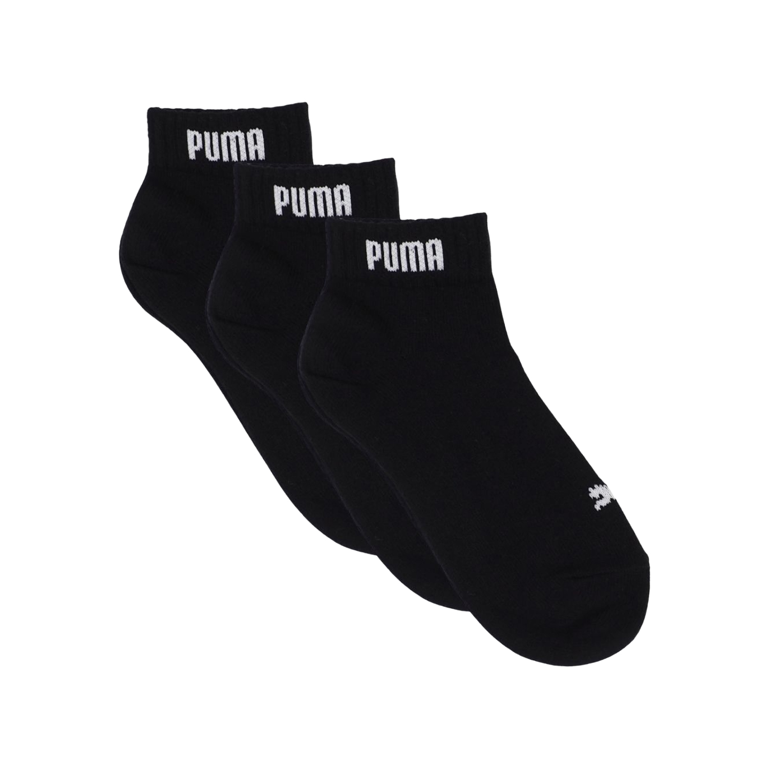 Puma Kwart logosokken voor volwassenen (pak van 3)