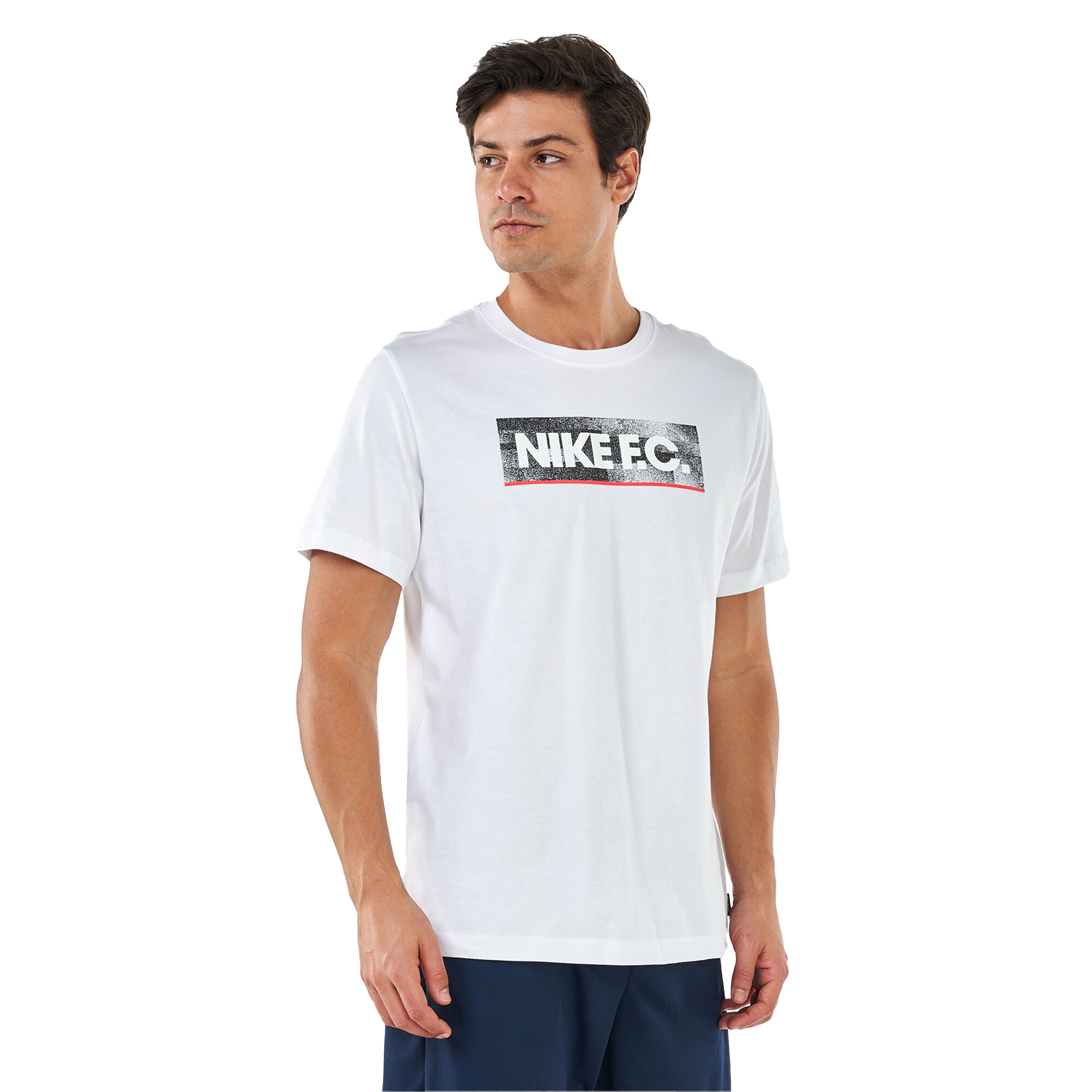 Nike Heren fc blok katoen t-shirt