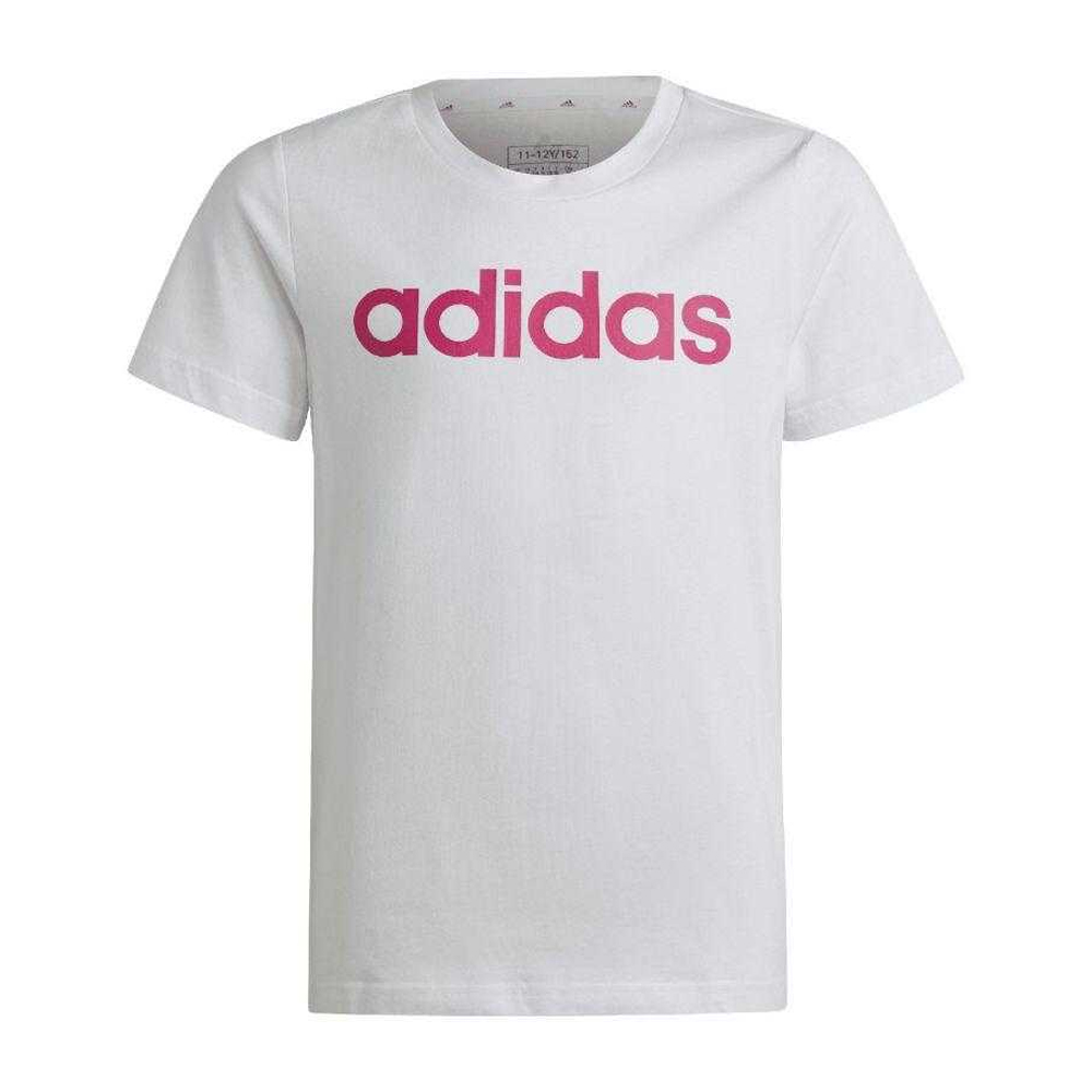 Adidas Essentieel lineair katoenen logo slim t-shirt voor kinderen/kinderen