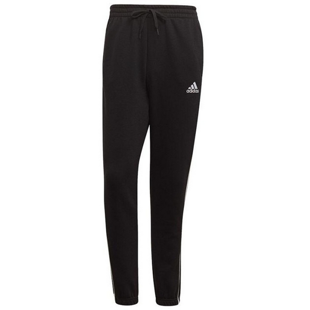 Adidas Heren essentials 3 stripes tapered leg joggingbroek