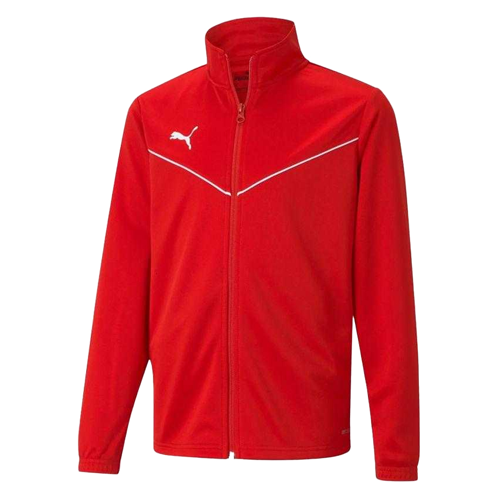 Puma Teamrise polyester trainingsjas voor kinderen/kinderen