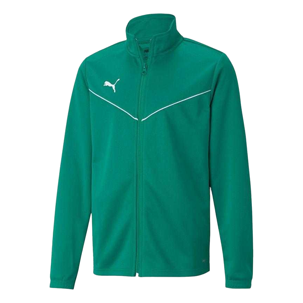Puma Teamrise polyester trainingsjas voor kinderen/kinderen