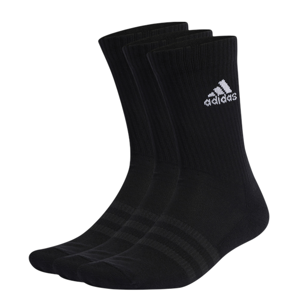 Adidas Unisex adult cushioned crew socks (pak van 3)