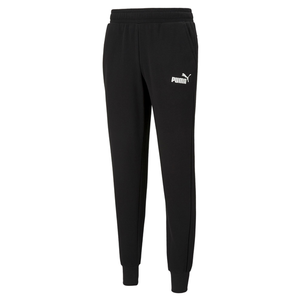 Puma Heren gebreide normale trainingsbroek met logo
