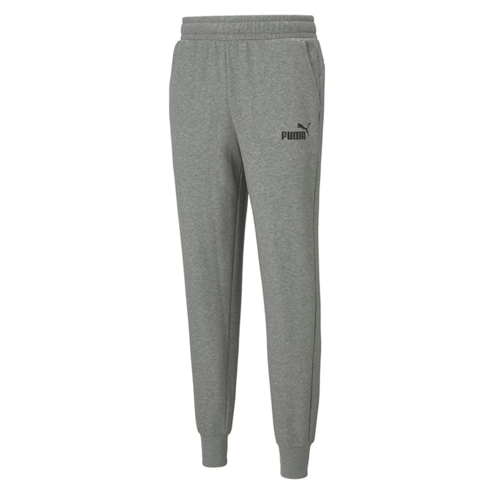 Puma Heren gebreide normale trainingsbroek met logo