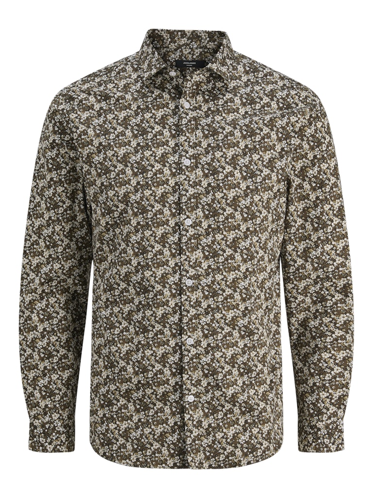 Jack & Jones Jprblablackpool stretch aop ls shirt sn dessin