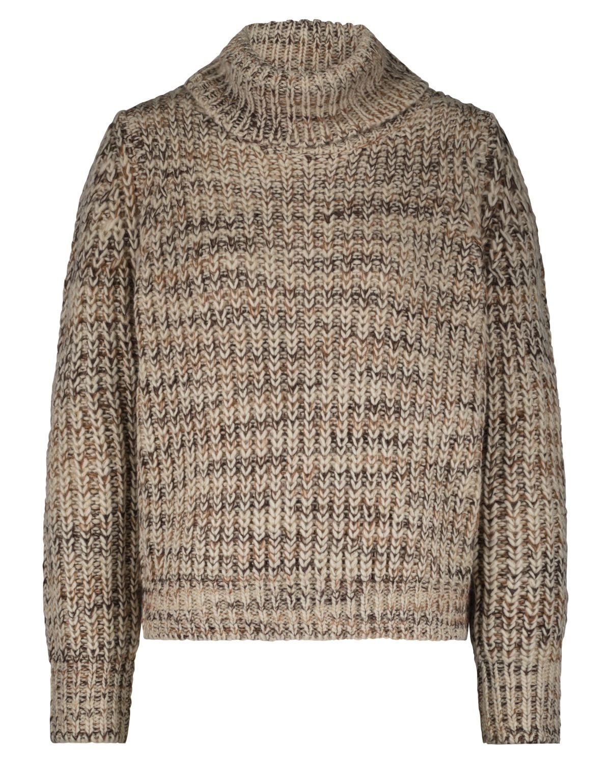 Red Button Cocoon multi brown