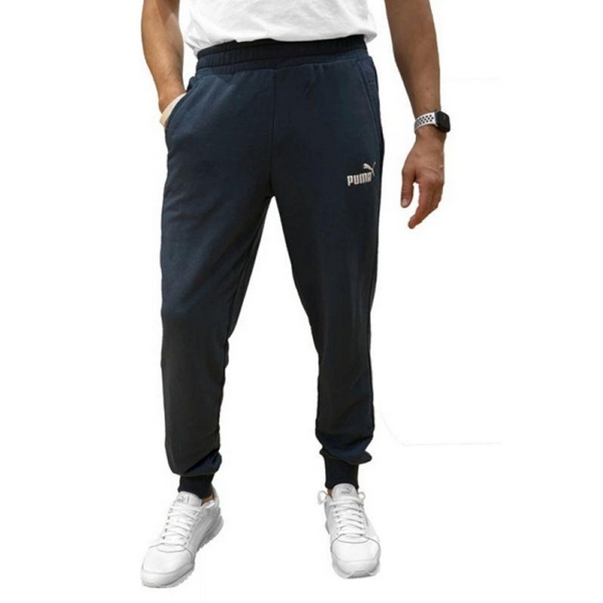 Puma Heren ess logo joggingbroek