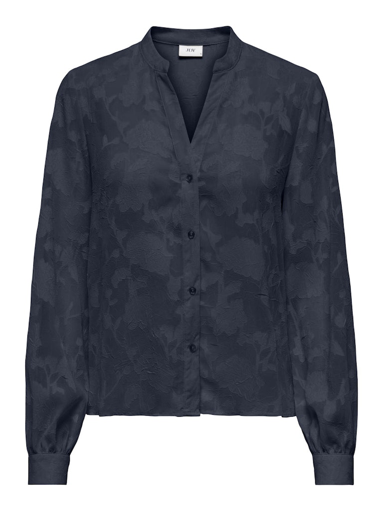 Jacqueline de Yong Jdygrace ls v-neck shirt wvn navy