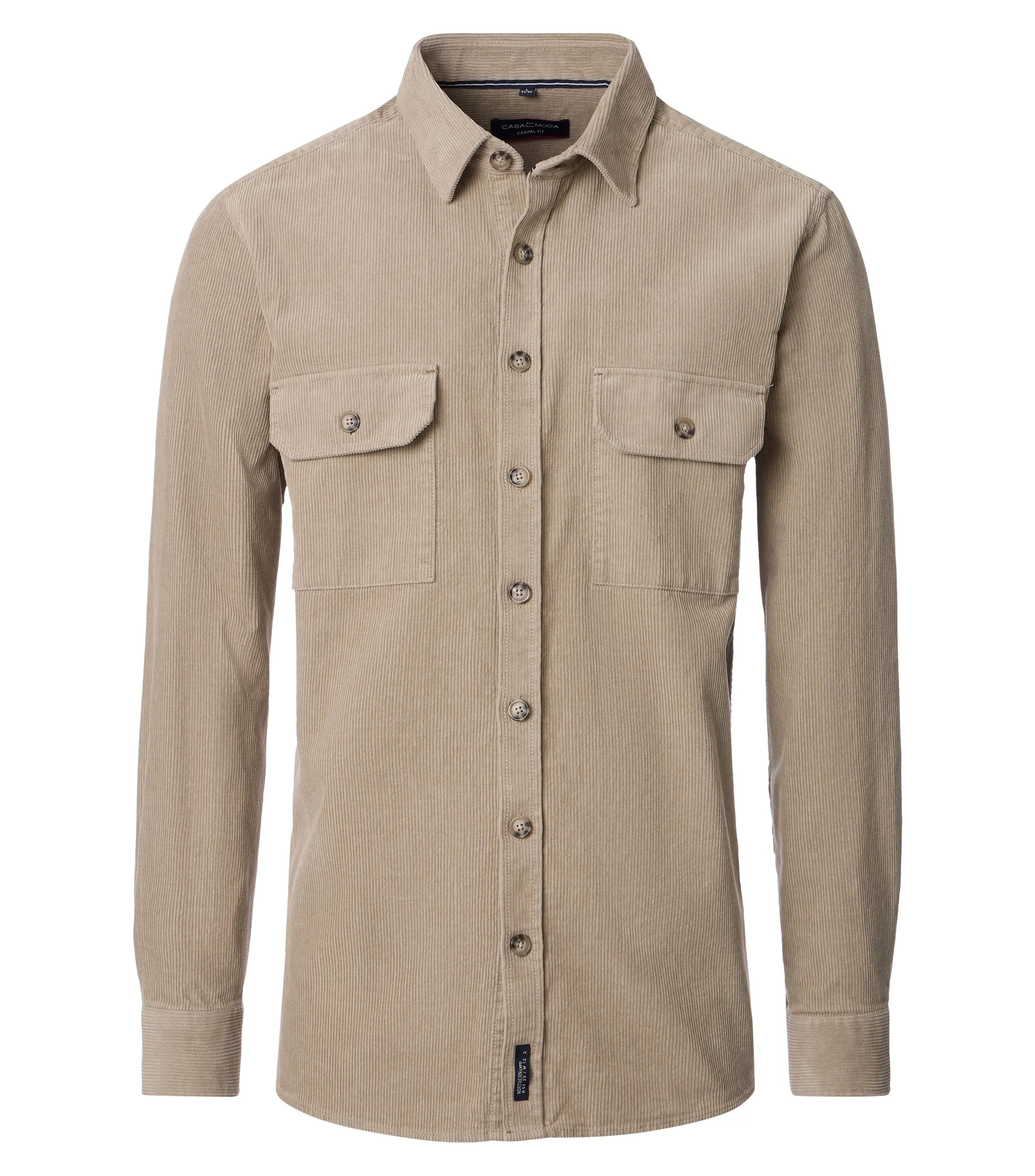 Casamoda Heren overshirt 454482600 600 corduroy