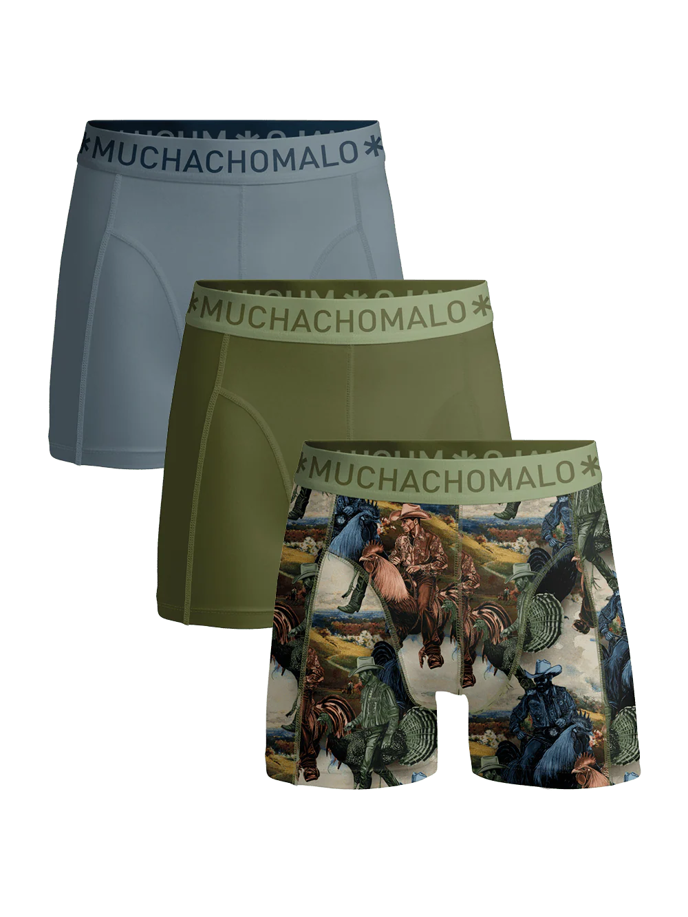 Muchachomalo Jongens 3-pack boxershorts