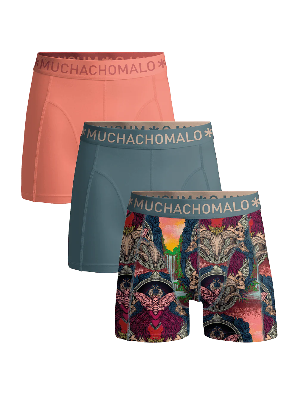 Muchachomalo Jongens 3-pack boxershorts