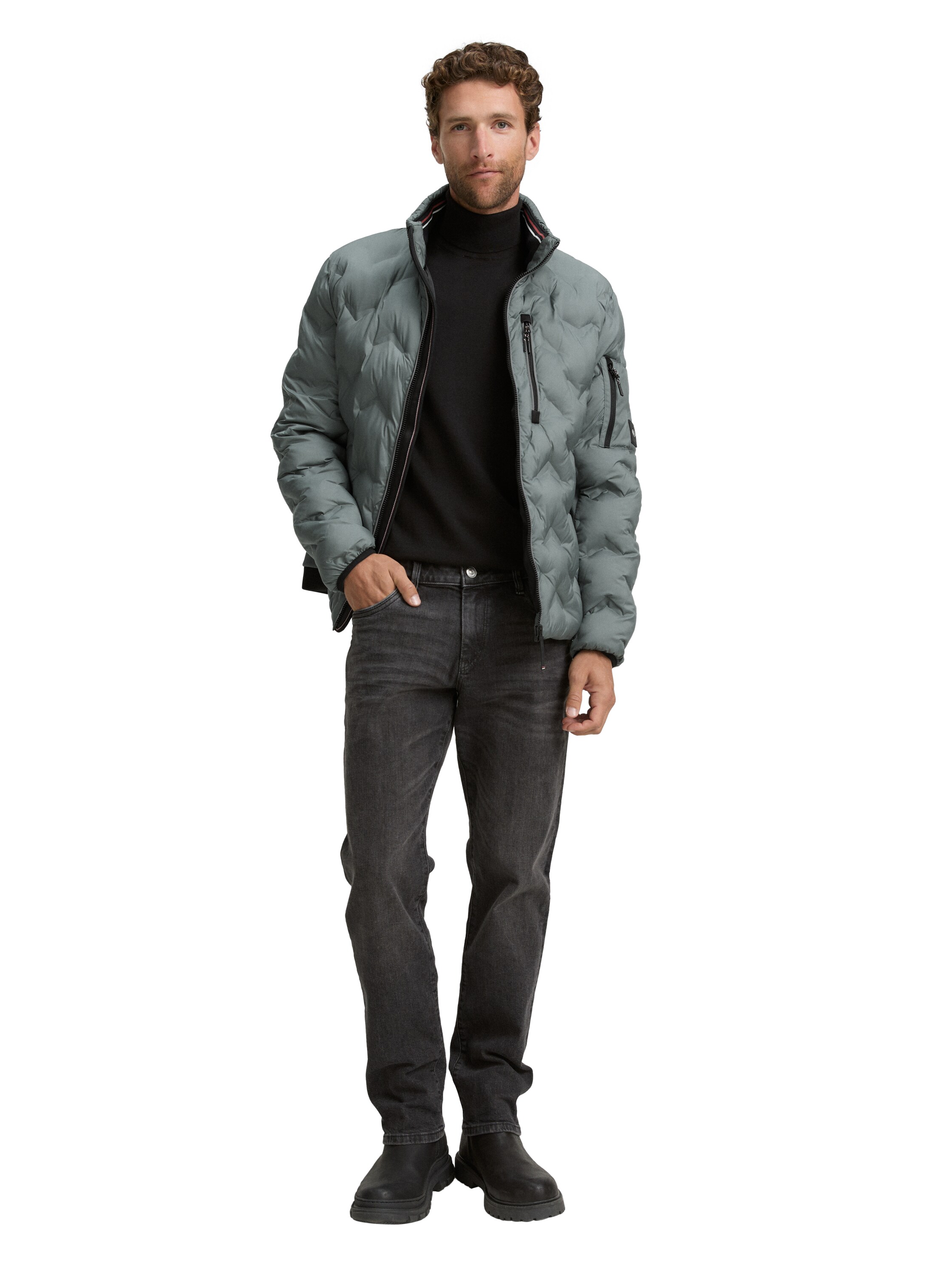 Tom Tailor Decorative hybrid jacket