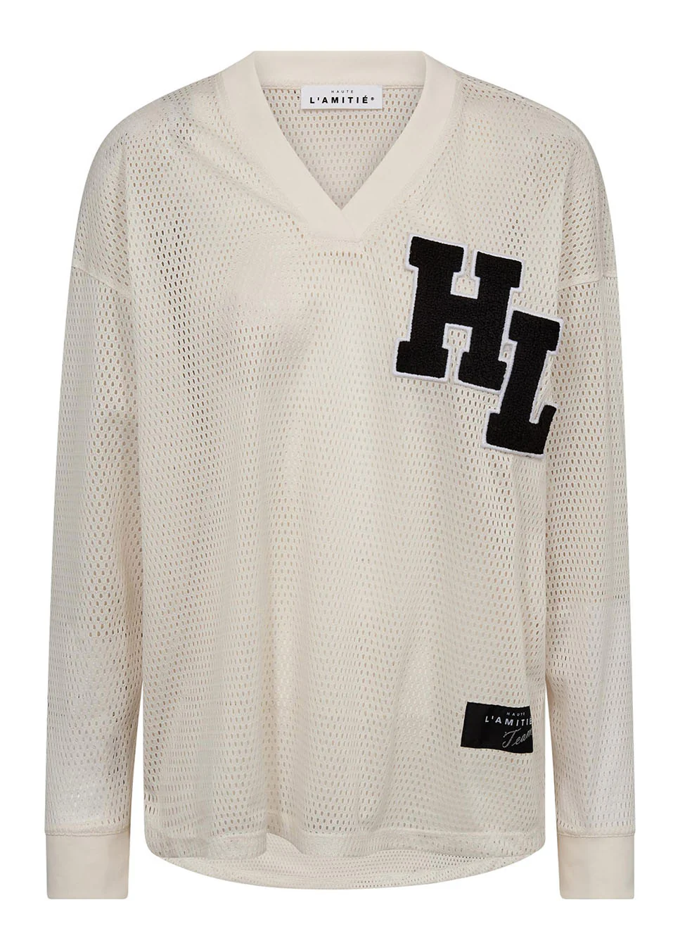 Haute L'Amitié Haute l’amitié drift blouse top off white