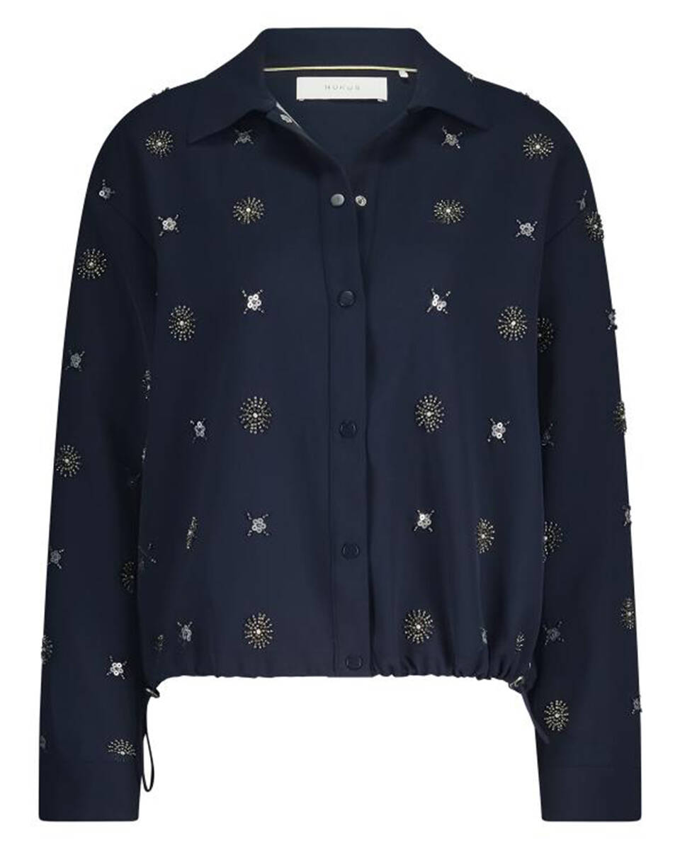 Nukus Blouse lange mouw nkf02056 newport