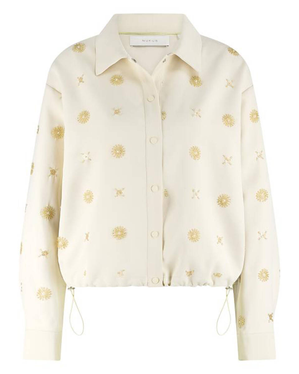 Nukus Blouse lange mouw nkf02056 newport