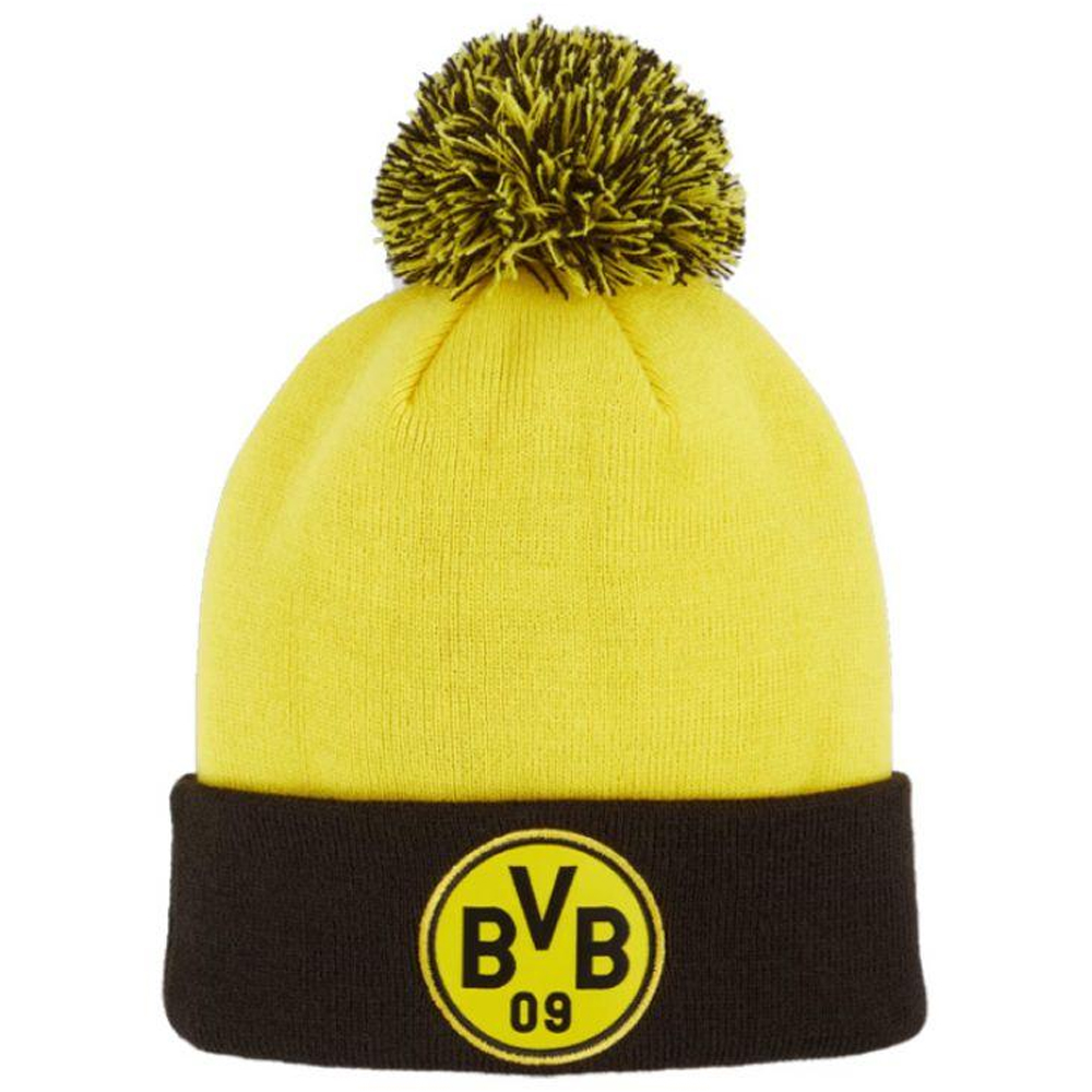 Puma Bvb ess pom pom muts