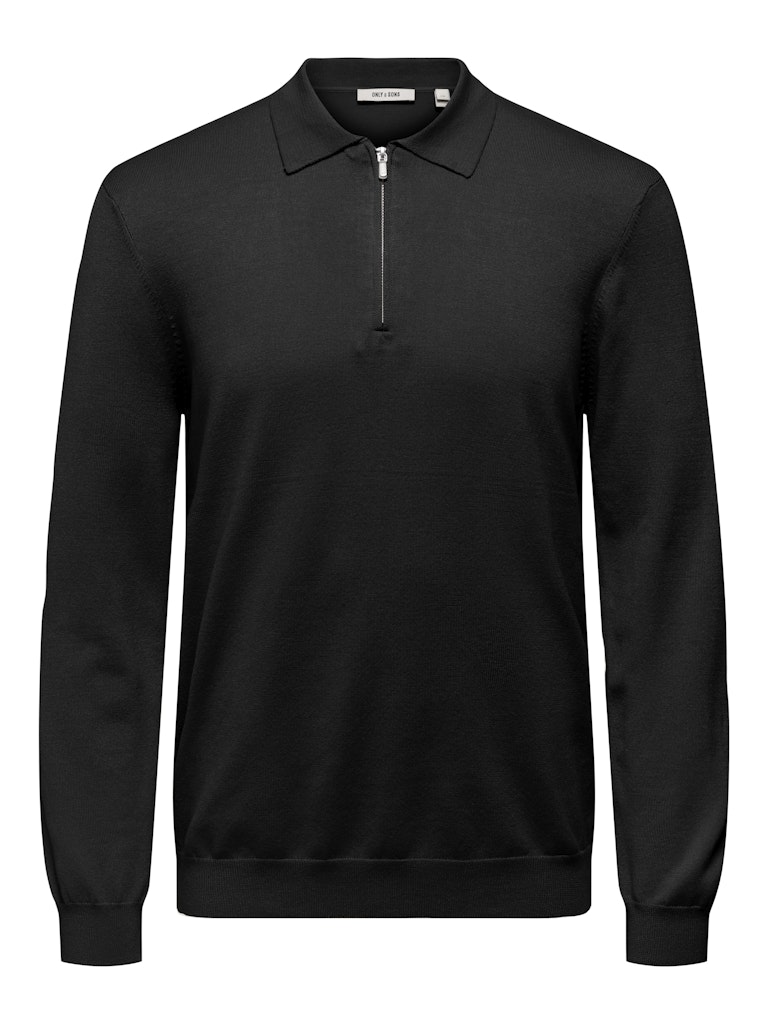 Only & Sons Onswyler life reg half zip polo -