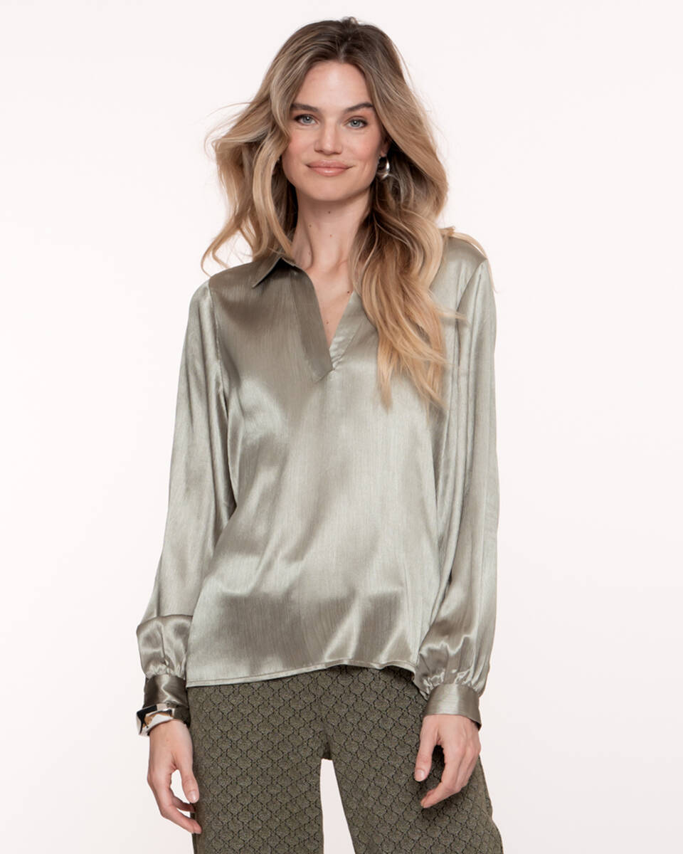 Geisha Blouse lange mouw 53530-14