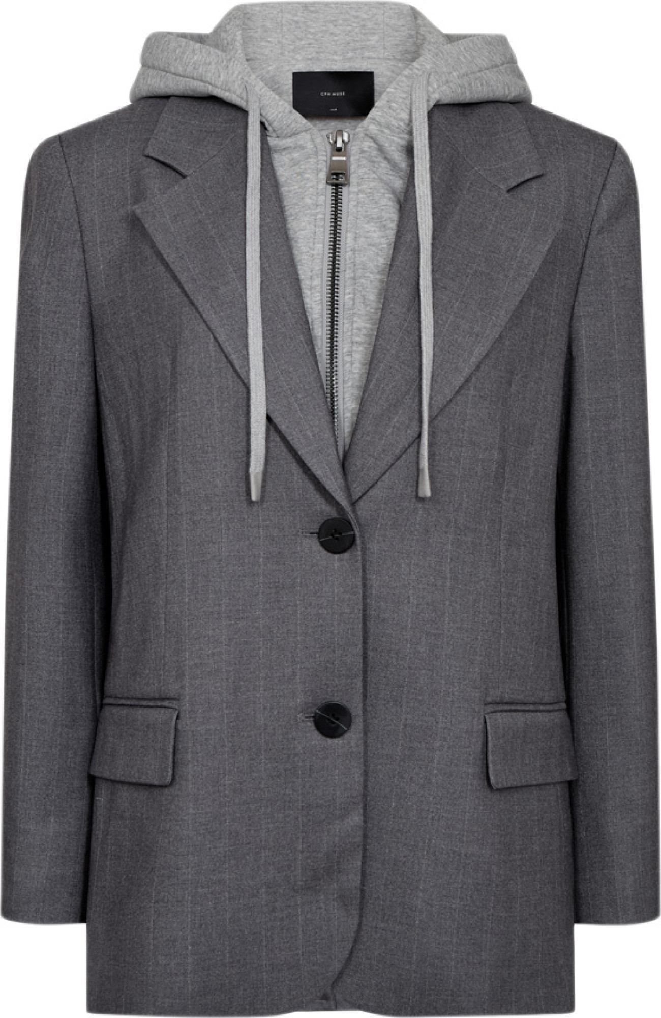 CPH Muse Cmtailor hoodie blazer grey mela