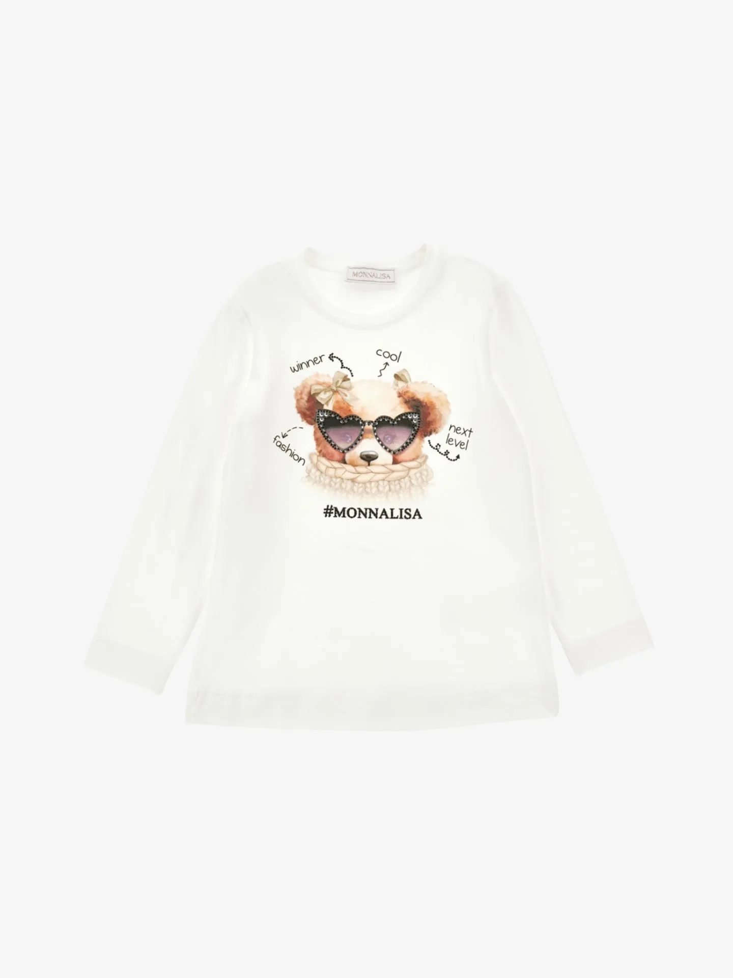 Monnalisa Meisjes longsleeve teddy