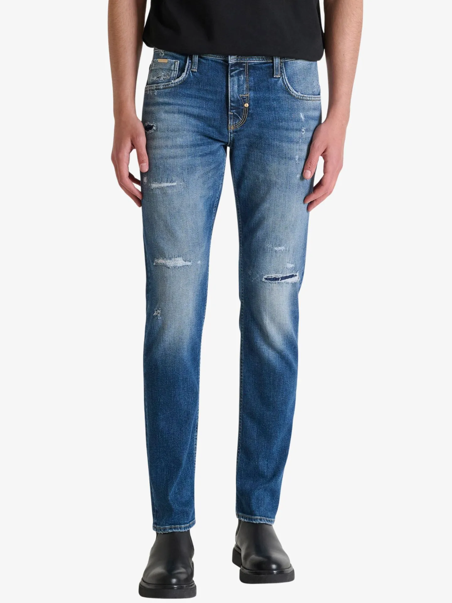 Antony Morato Heren spijkerbroek kurt vintage goldline