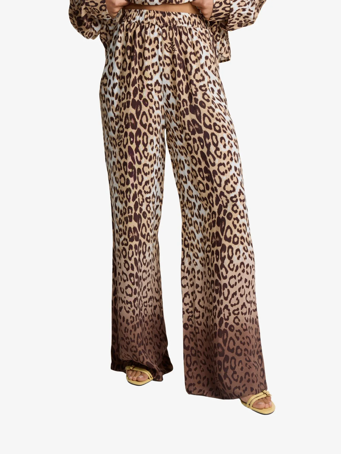 Alix The Label Dames broek crepe animal