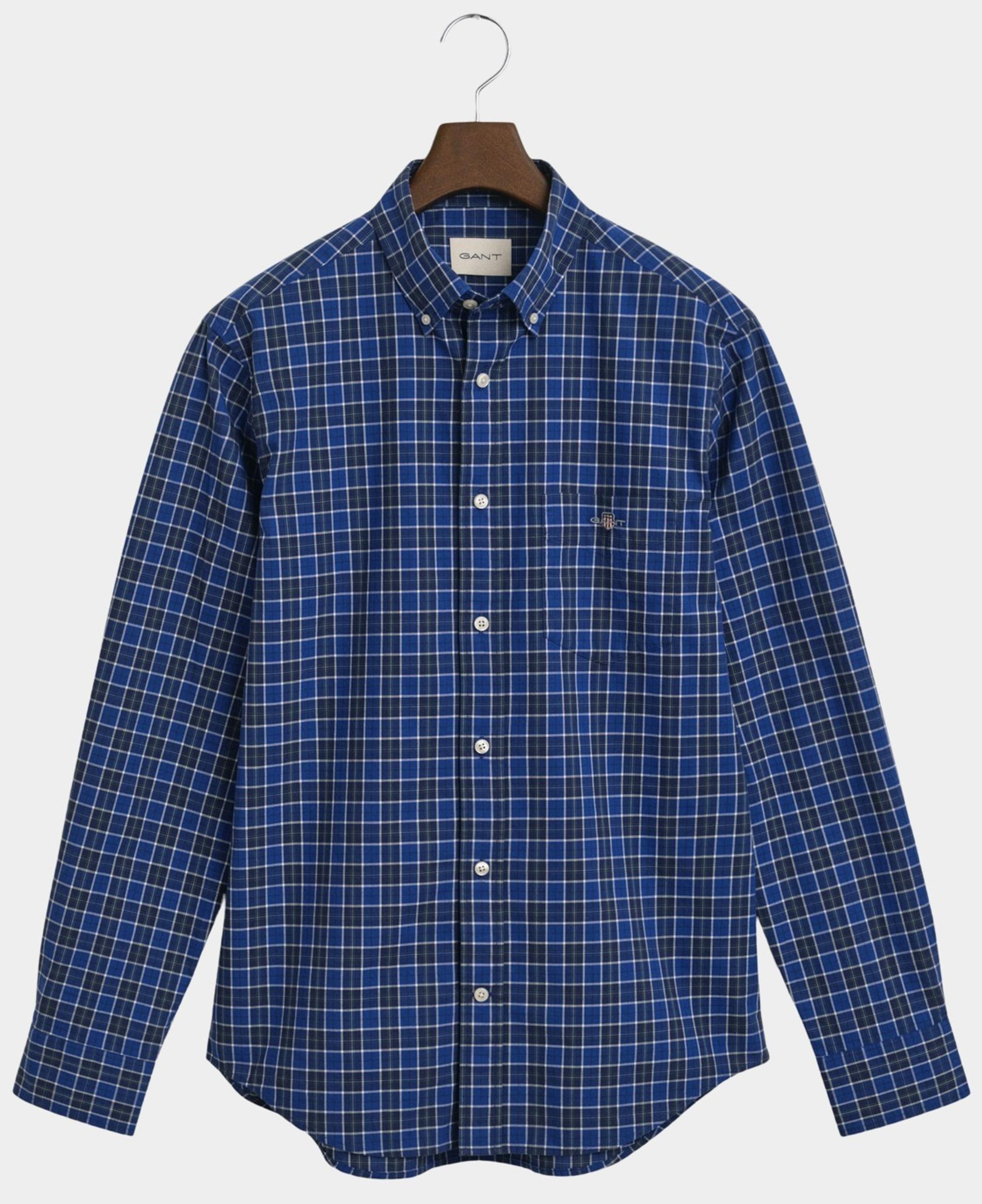 Gant Casual hemd lange mouw reg classic poplin check 3250213/436