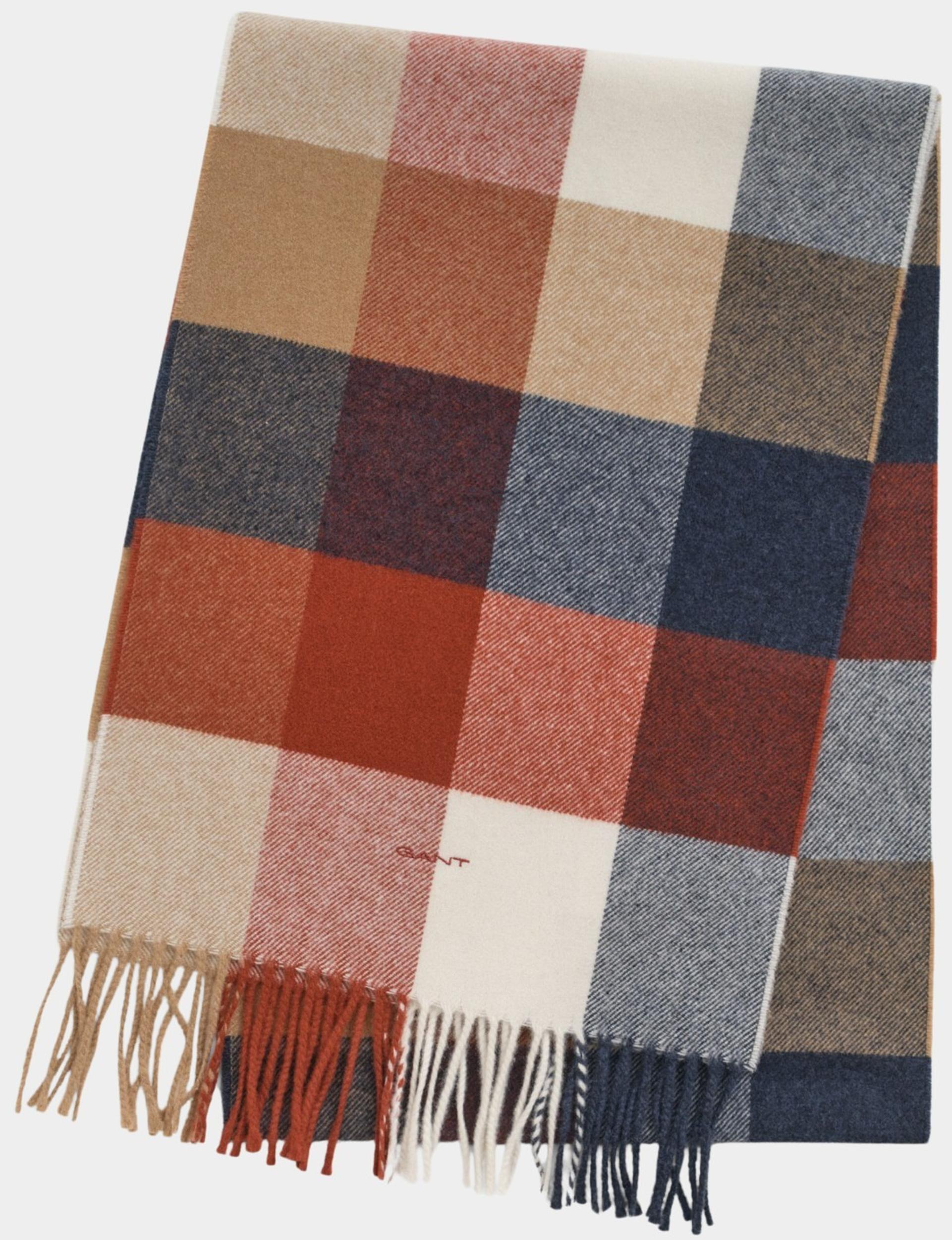 Gant Shawl wool multi checked scarf 9920250/623