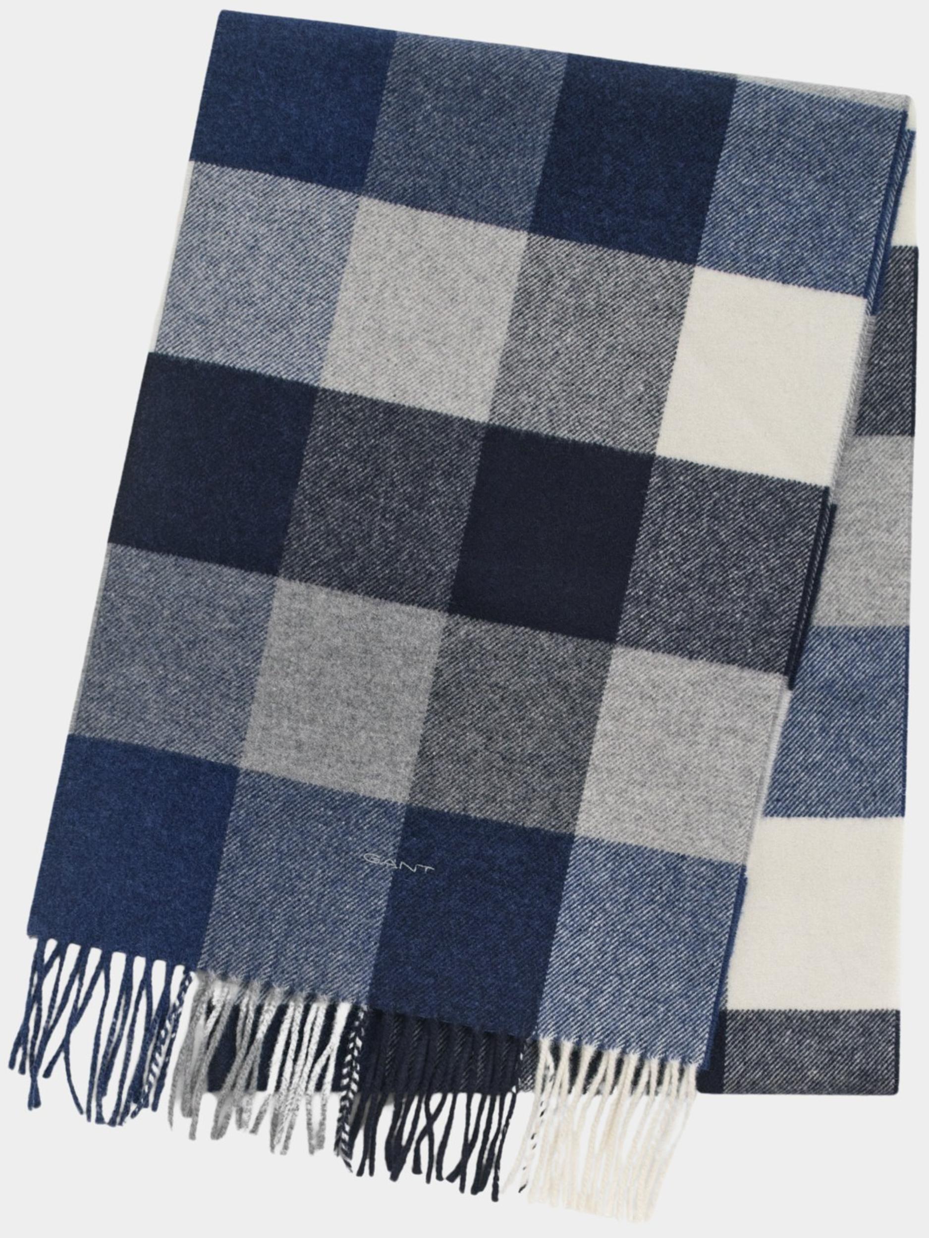 Gant Shawl wool multi checked scarf 9920250/092