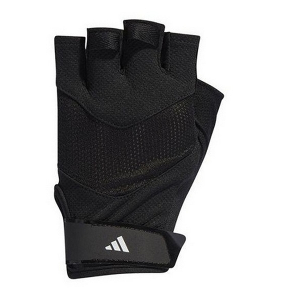 Adidas Unisex synthetisch leder training vingerloze handschoenen voor volwassenen