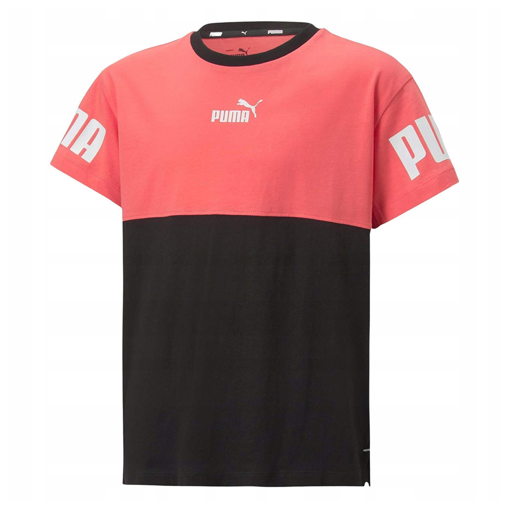 Puma Power colour block t-shirt voor kinderen