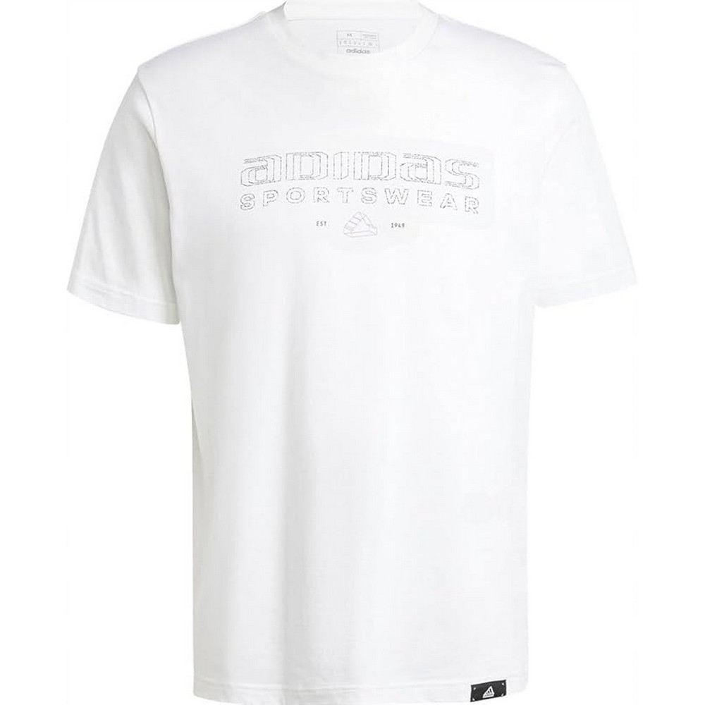 Adidas Heren tech lineair t-shirt