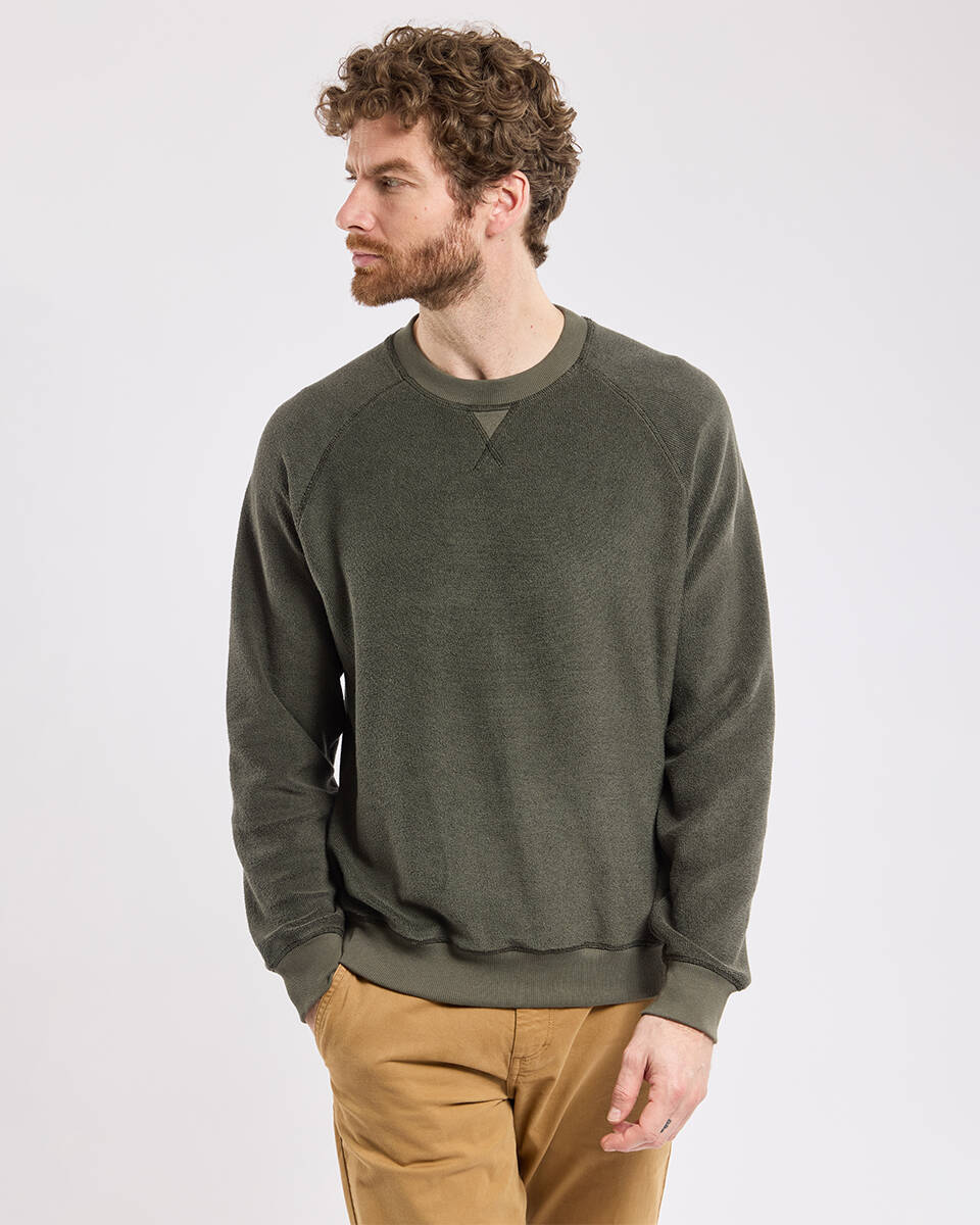 Armor Lux Sweatshirt 73081 raglan heri