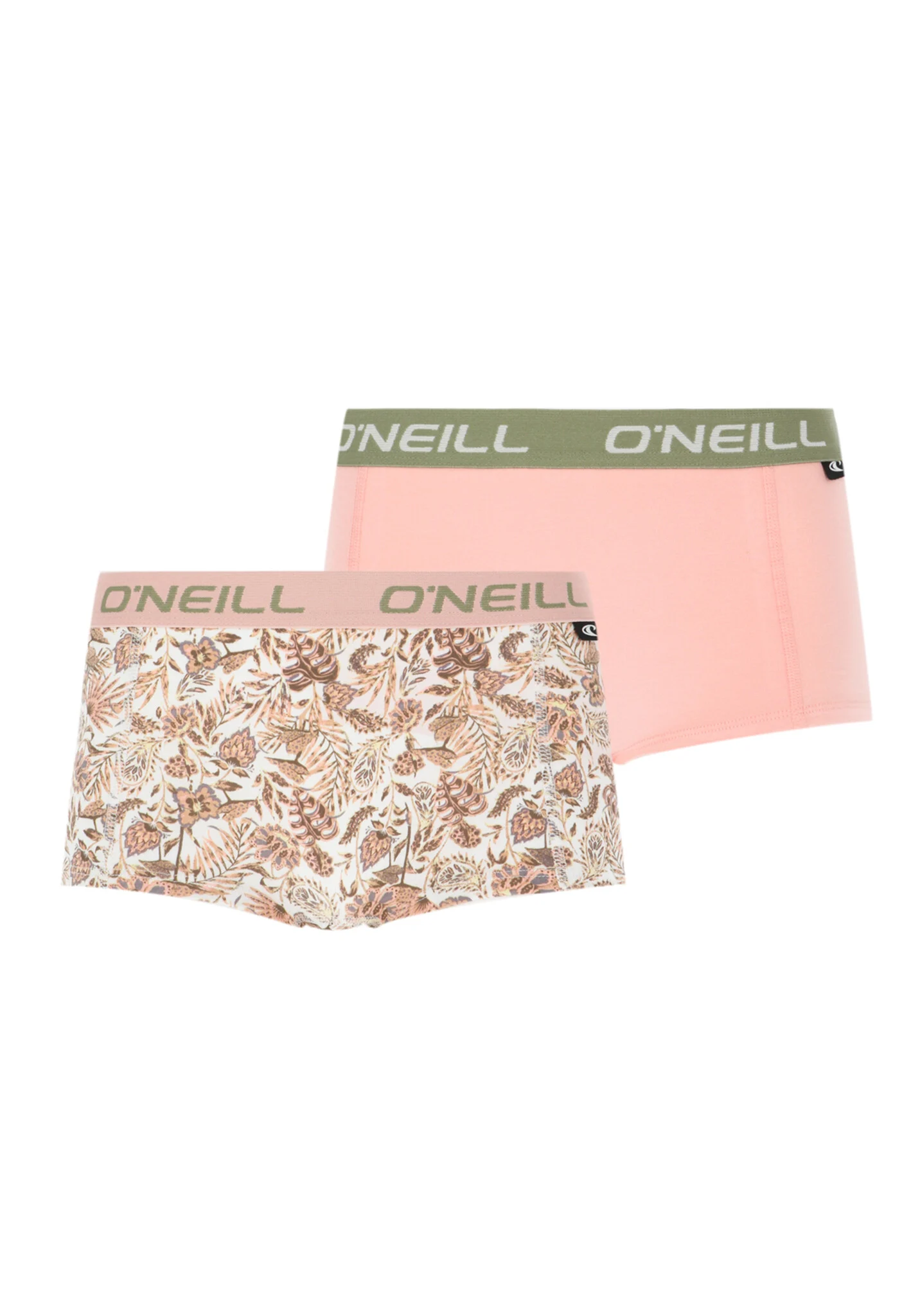 O'Neill Dames boxershort 2-pack multi jungle paisley blossom print