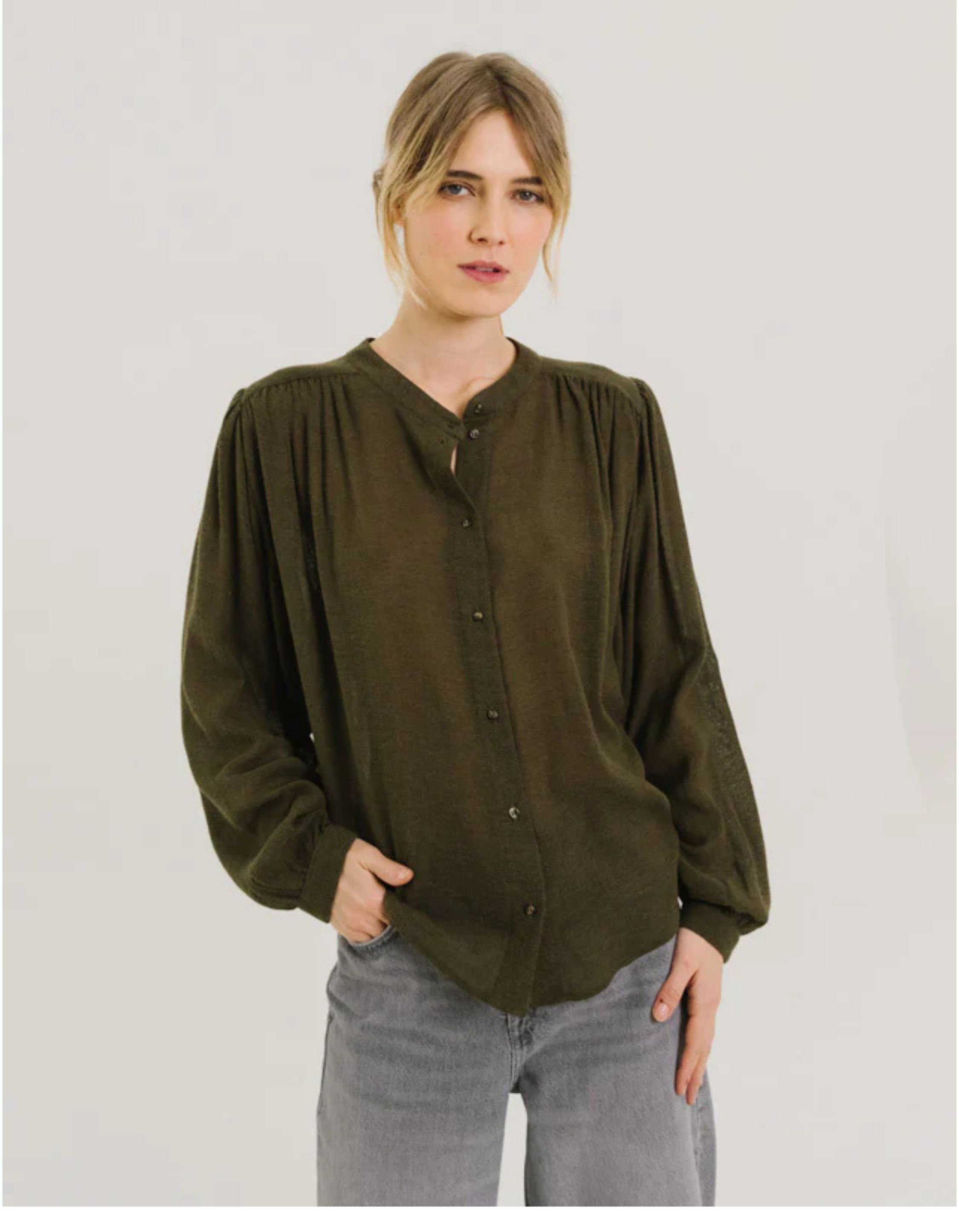 Sacrécoeur Loden blouses gladis