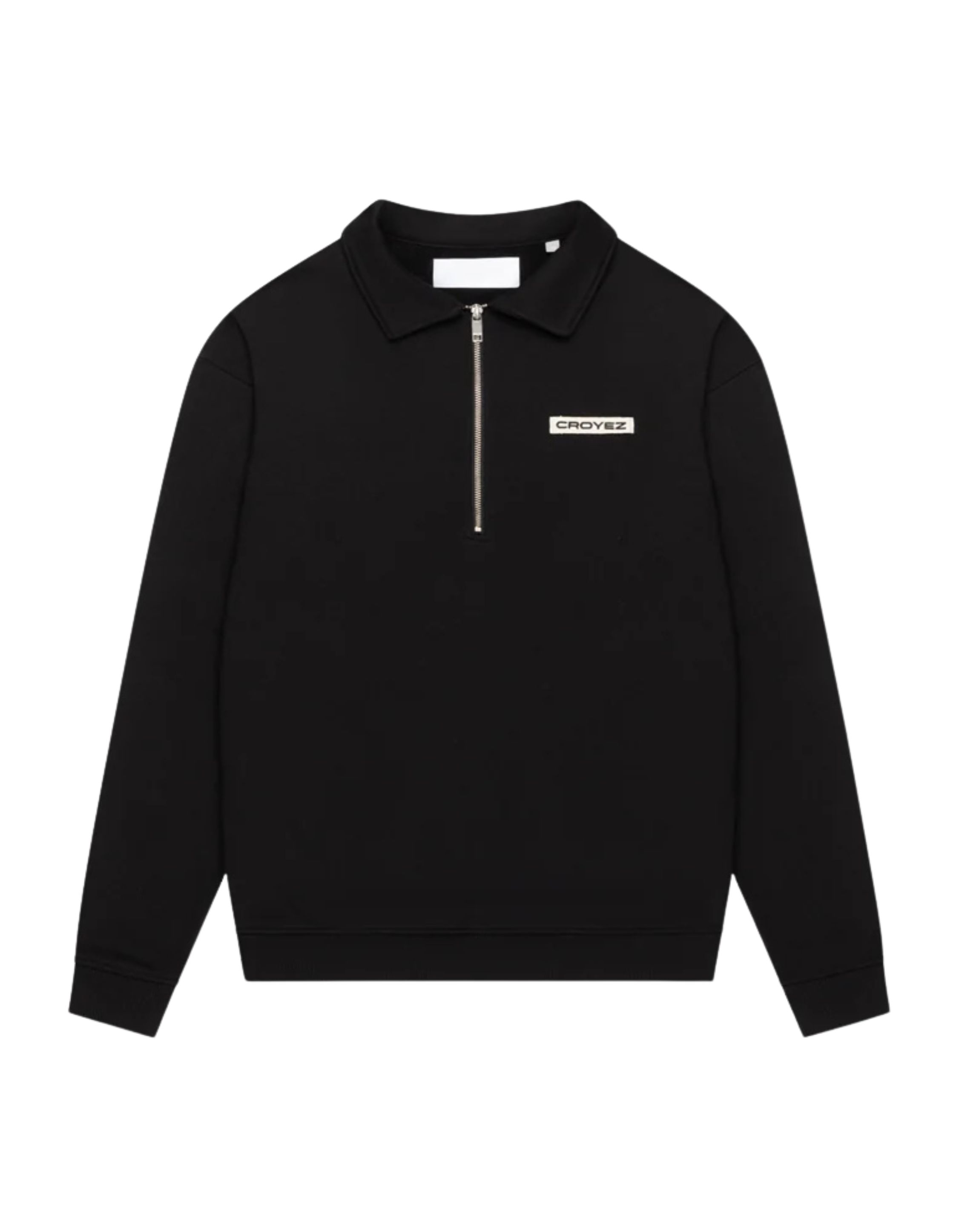 Croyez Homme Etiquette half-zip sweaters cr2-pf25-02